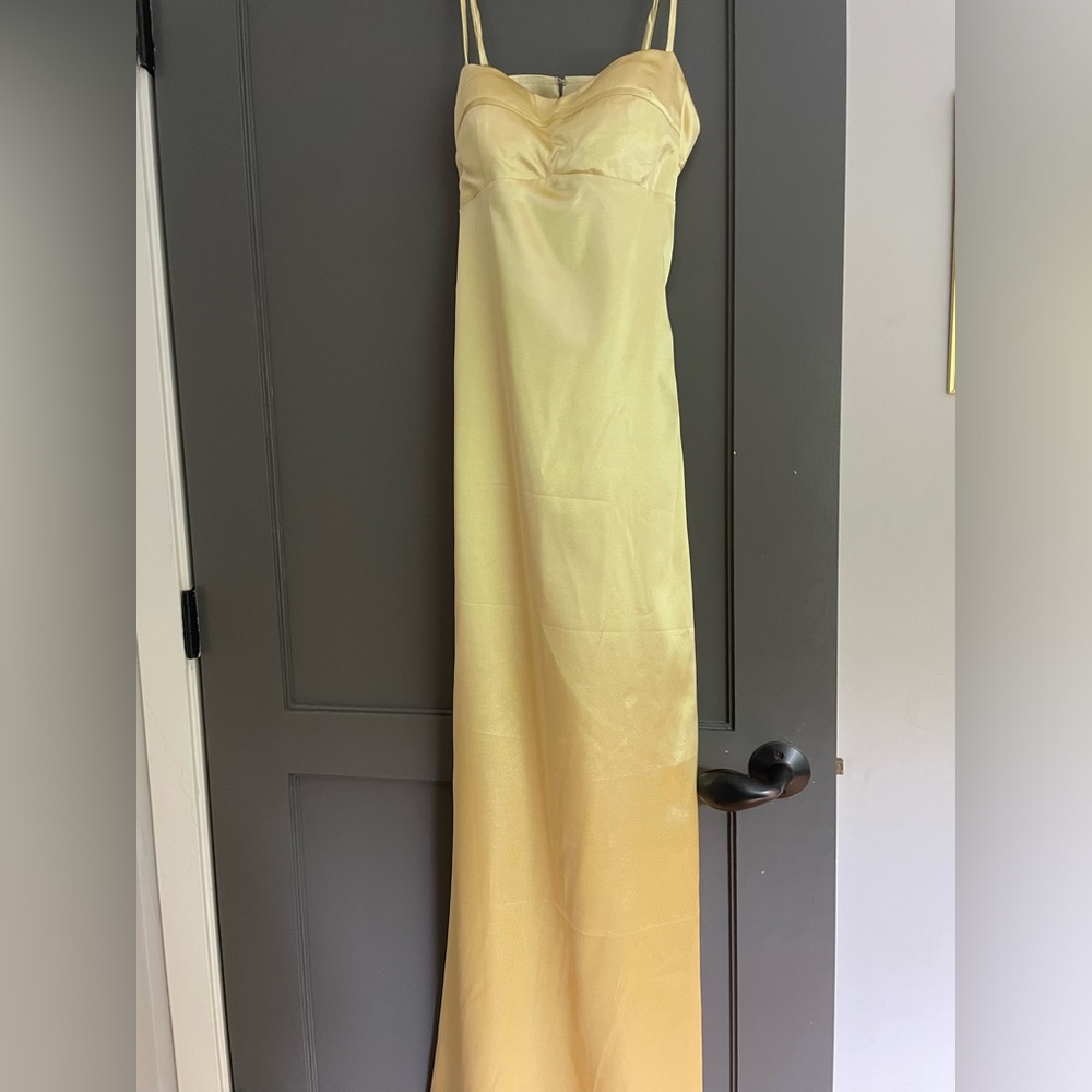 Yellow Prom Style Dress